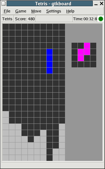 Gtkboard Tetris