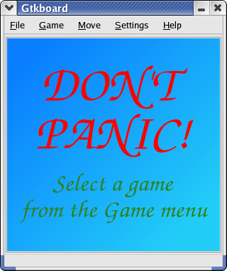 splash screen screenshot